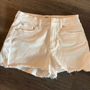 White PINK brand denim shorts